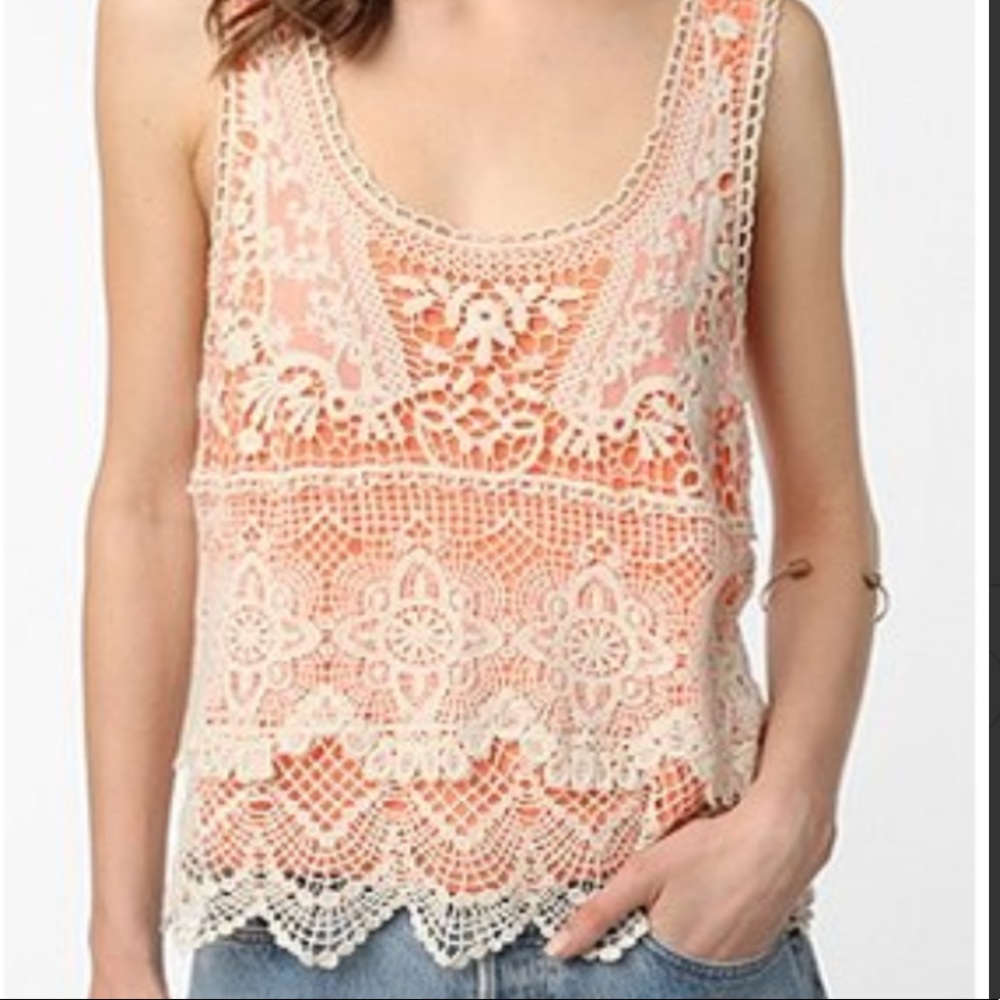 Staring at Stars Lace Tank